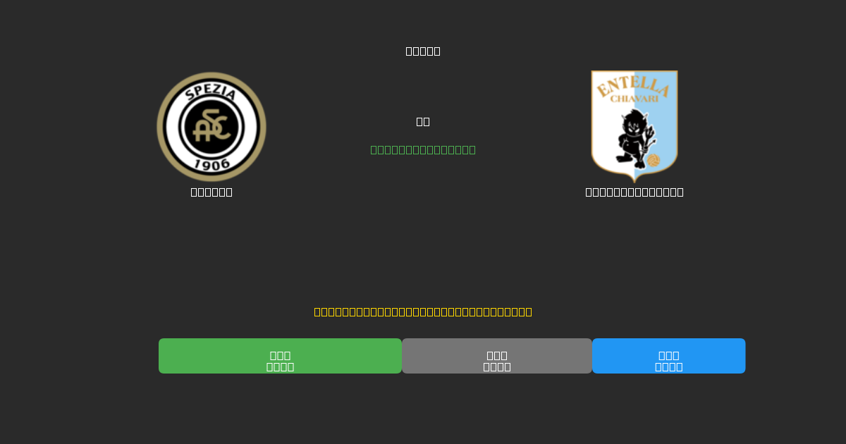 Spezia vs Virtus Entella - Bezplatné AI Fotbalové Předpovědi s 80%+ Přesností