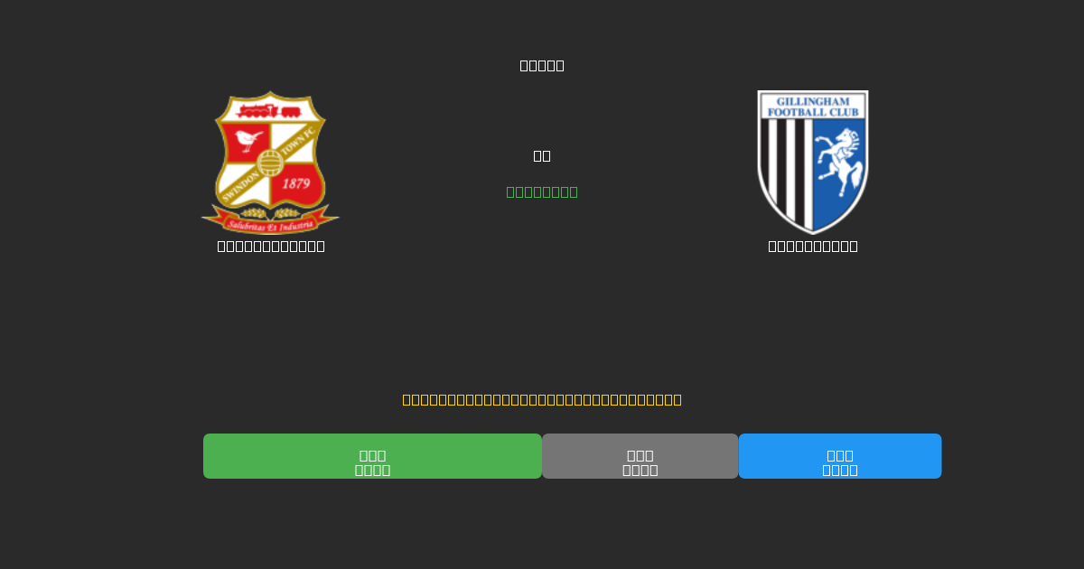 Swindon Town vs Gillingham - Kostenlose KI Fußballvorhersagen mit 80%+ Genauigkeit
