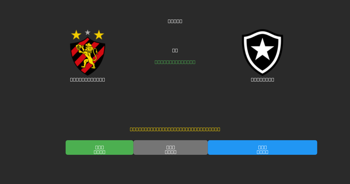 Sport Recife vs Botafogo - Δωρεάν AI Προβλέψεις, Συμβουλές Στοιχημάτων και Αποδόσεις