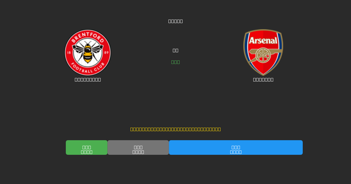 Brentford vs Arsenal - Predicciones de Fútbol con IA Gratuitas con 80%+ de Precisión