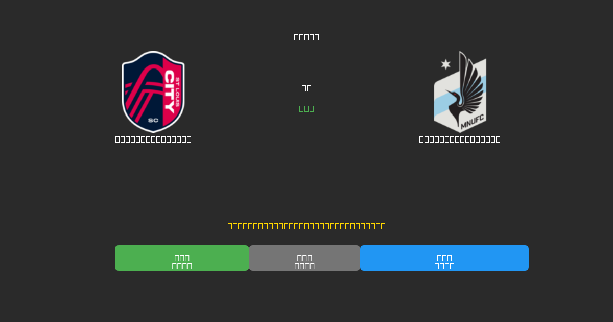 St. Louis City  vs Minnesota United - Prédictions IA Gratuites, Conseils de Paris et Cotes