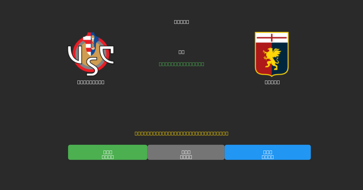 Cremonese vs Genoa - 80%+ дәлдігі бар тегін AI футбол болжамдары