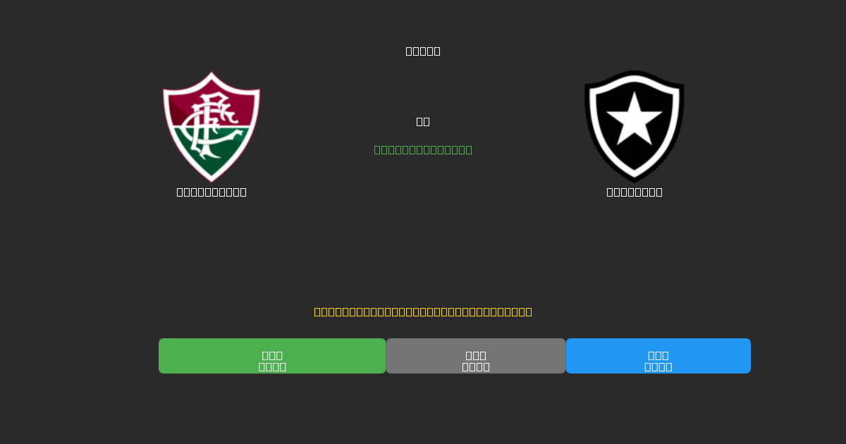 Fluminense mot Botafogo - Gratis AI Fotballspådommer med 80%+ Nøyaktighet