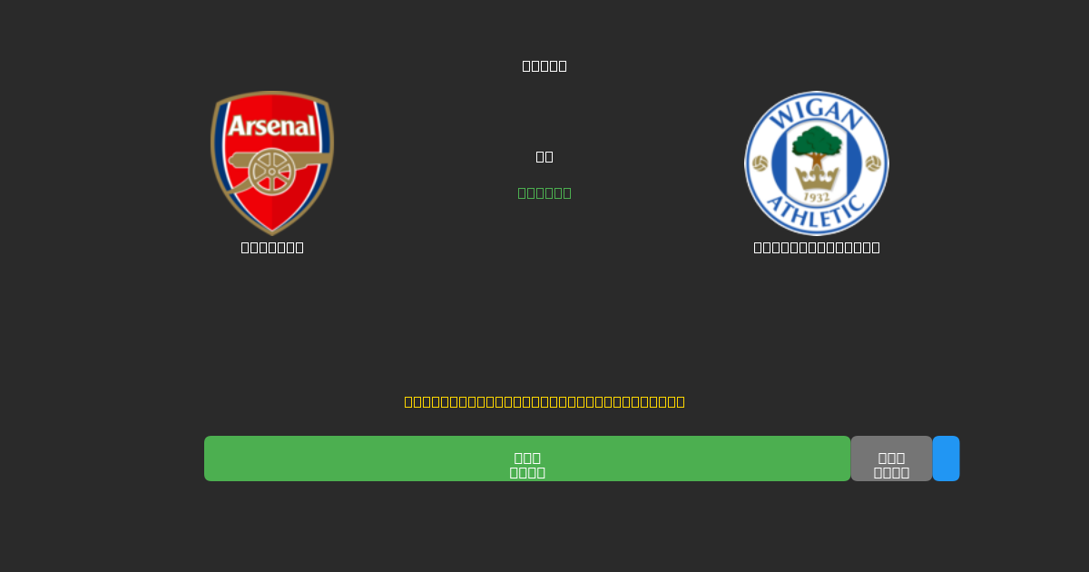 Arsenal vs Wigan Athletic - Predicții AI Fotbal Gratuite cu 80%+ Acuratețe