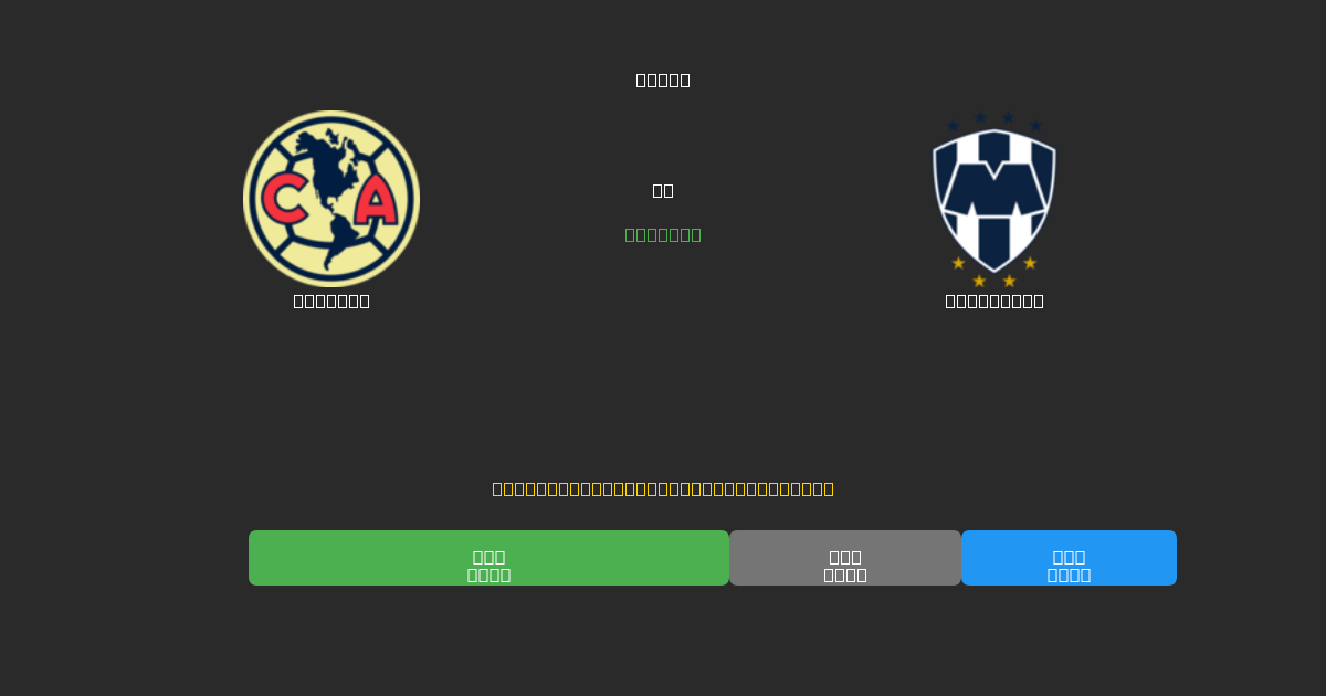América vs Monterrey - Predicții AI Fotbal Gratuite cu 80%+ Acuratețe