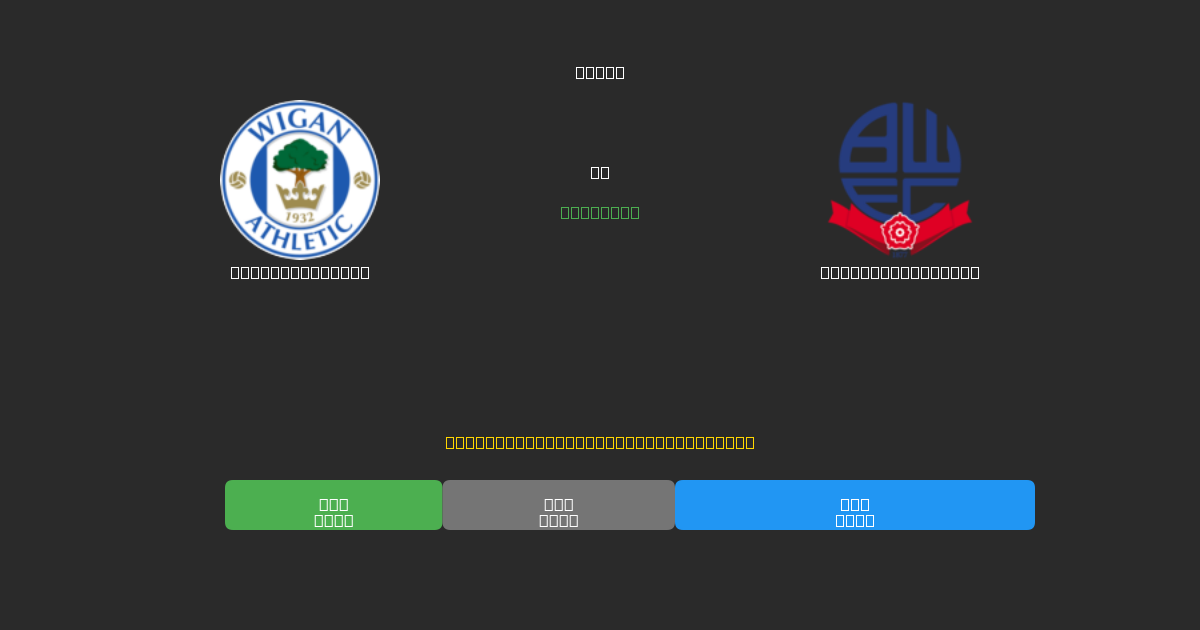 Wigan Athletic mot Bolton Wanderers - Gratis AI Fotbollsprognoser med 80%+ Noggrannhet