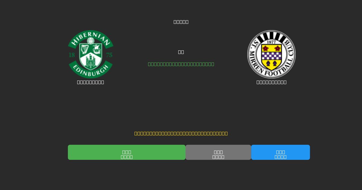 Hibernian mot St. Mirren - Gratis AI Fotbollsprognoser med 80%+ Noggrannhet