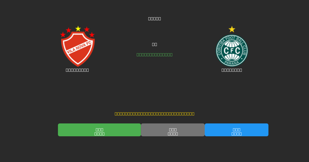 Vila Nova проти Coritiba - Безкоштовні AI-прогнози, Поради для Ставок та Коефіцієнти