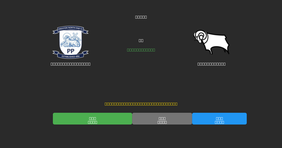 Preston North End проти Derby County - Безкоштовні AI Футбольні Прогнози з 80%+ Точністю
