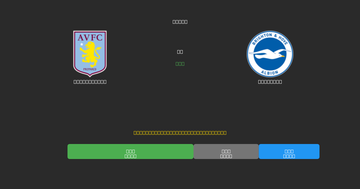 Aston Villa проти Brighton - Безкоштовні AI Футбольні Прогнози з 80%+ Точністю