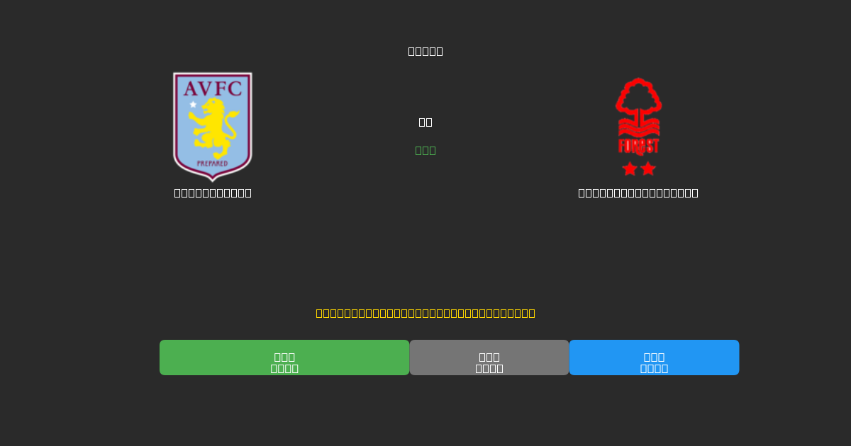 Aston Villa проти Nottingham Forest - Безкоштовні AI Футбольні Прогнози з 80%+ Точністю